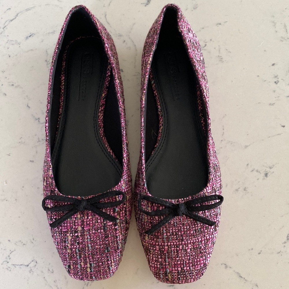 ASOS multi colored flats